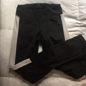 Reebok Black and White Leggings